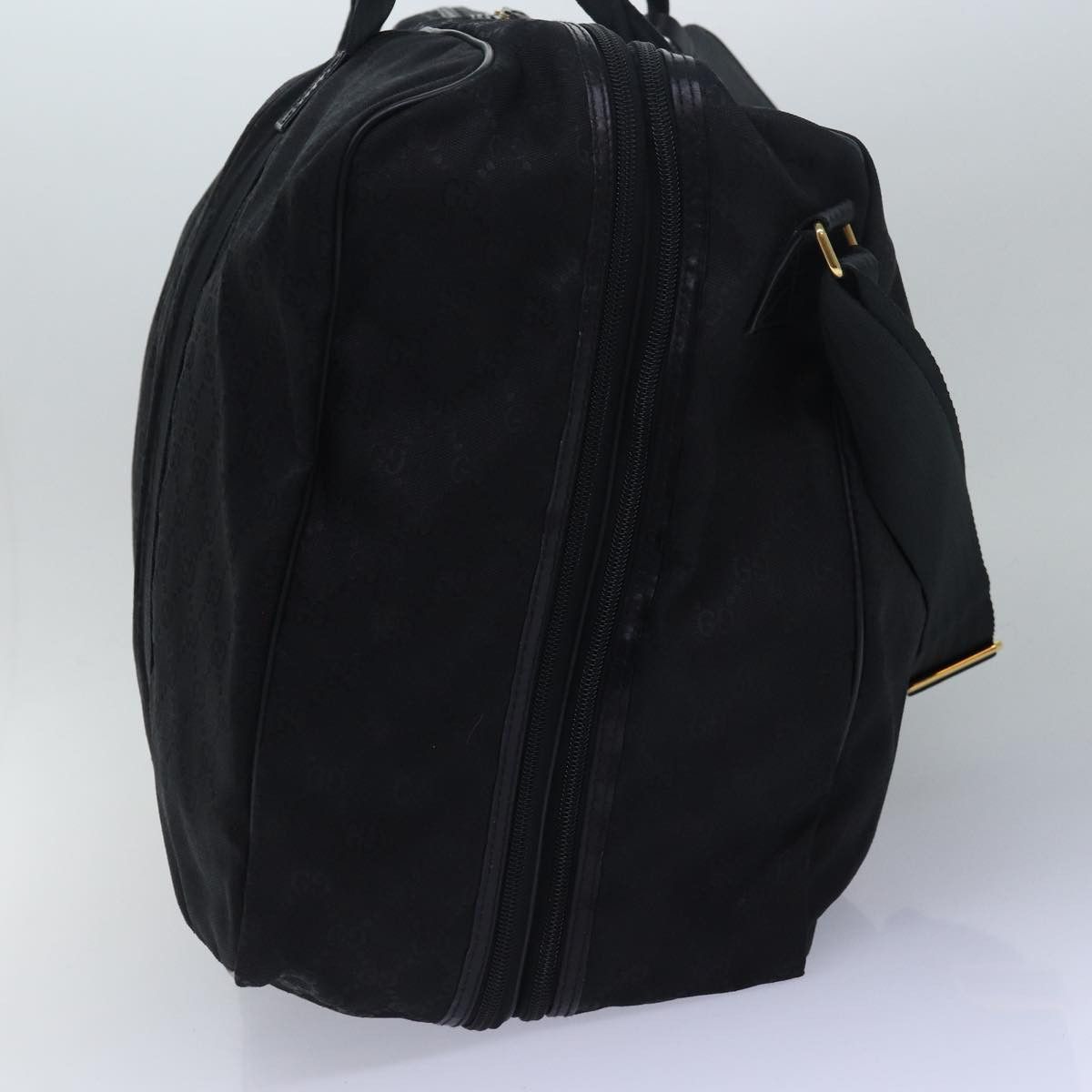Gucci Gg Canvas Black Canvas Travel Bag (Pre-Owned) Size ONE SIZE - 8 Thumbnail