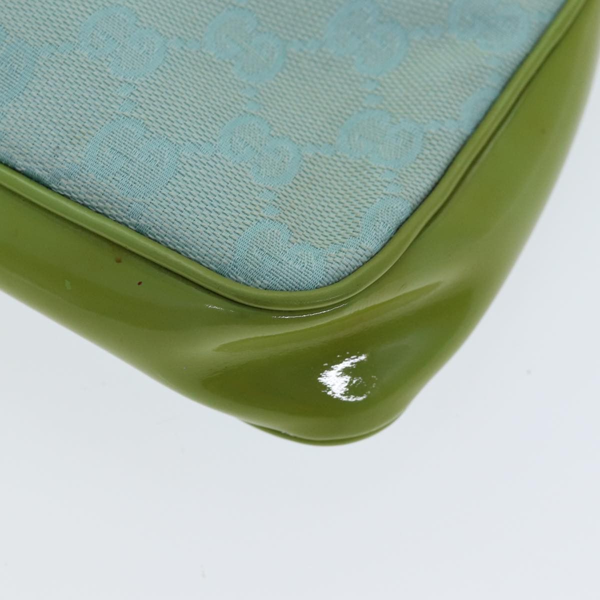Gucci Gg Canvas Blue Canvas Shoulder Bag (Pre-Owned) Size ONE SIZE - 13 Thumbnail