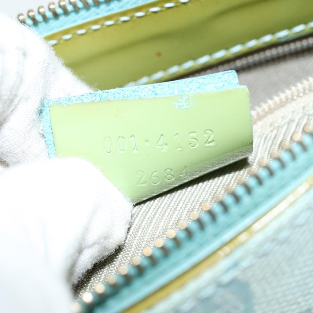 Gucci Gg Canvas Blue Canvas Shoulder Bag (Pre-Owned) Size ONE SIZE - 6 Thumbnail