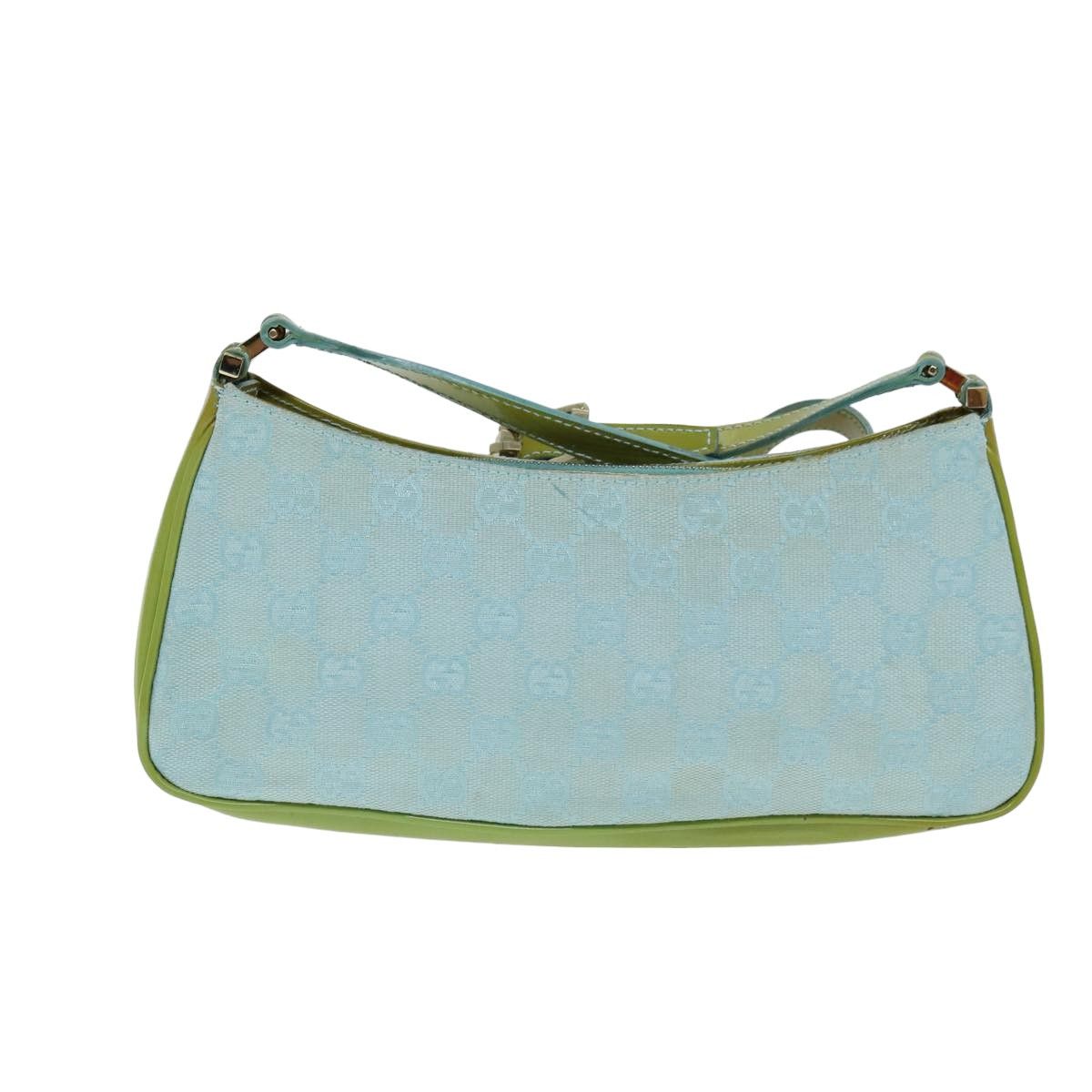 Gucci Gg Canvas Blue Canvas Shoulder Bag (Pre-Owned) Size ONE SIZE - 2 Thumbnail