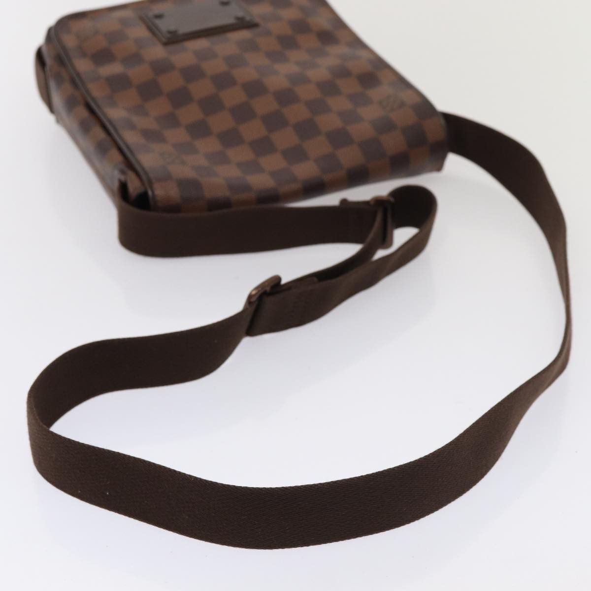 Louis Vuitton Brooklyn Brown Canvas Shoulder Bag (Pre-Owned) Size ONE SIZE - 4 Thumbnail