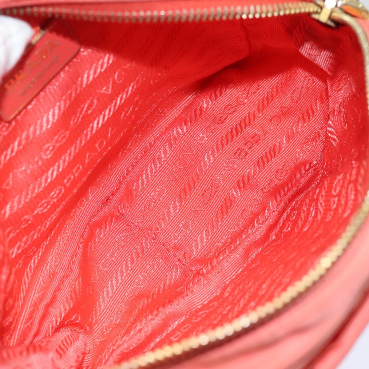 Prada Ribbon Orange Synthetic Shoulder Bag (Pre-Owned) Size ONE SIZE - 5 Thumbnail