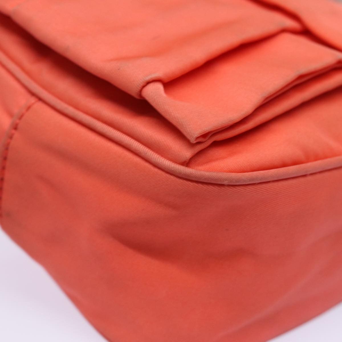 Prada Ribbon Orange Synthetic Shoulder Bag (Pre-Owned) Size ONE SIZE - 13 Thumbnail