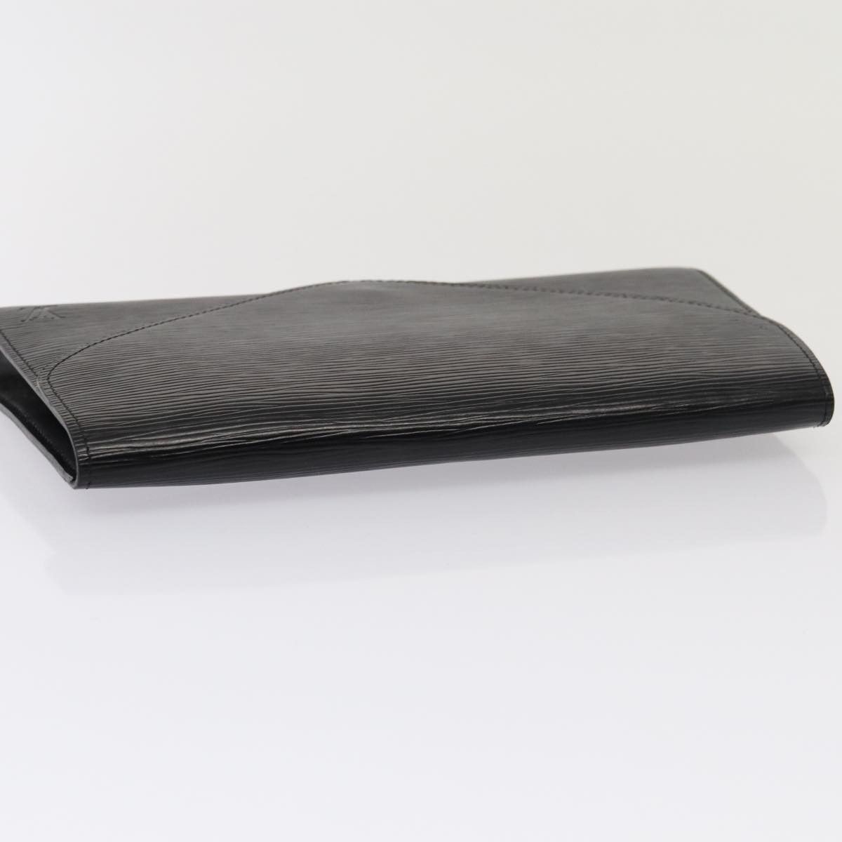 Louis Vuitton Art Déco Black Leather Clutch Bag (Pre-Owned) Size ONE SIZE - 3 Thumbnail