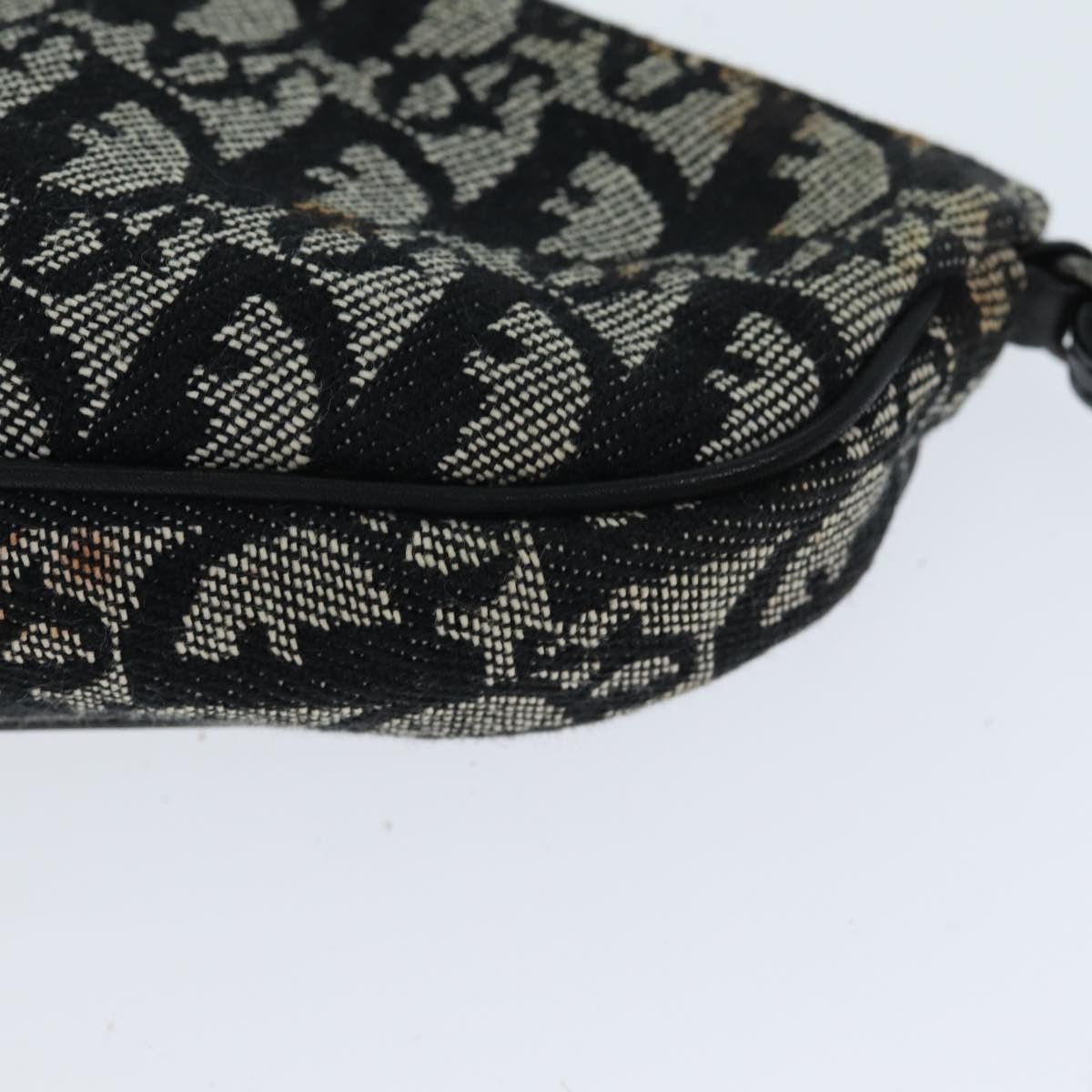 Dior Saddle Navy Canvas Clutch Bag (Pre-Owned) Size ONE SIZE - 12 Thumbnail