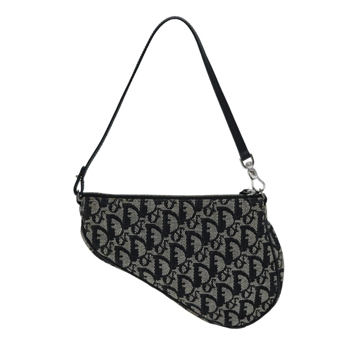 Dior Saddle Navy Canvas Clutch Bag (Pre-Owned) Size ONE SIZE - 2 Thumbnail