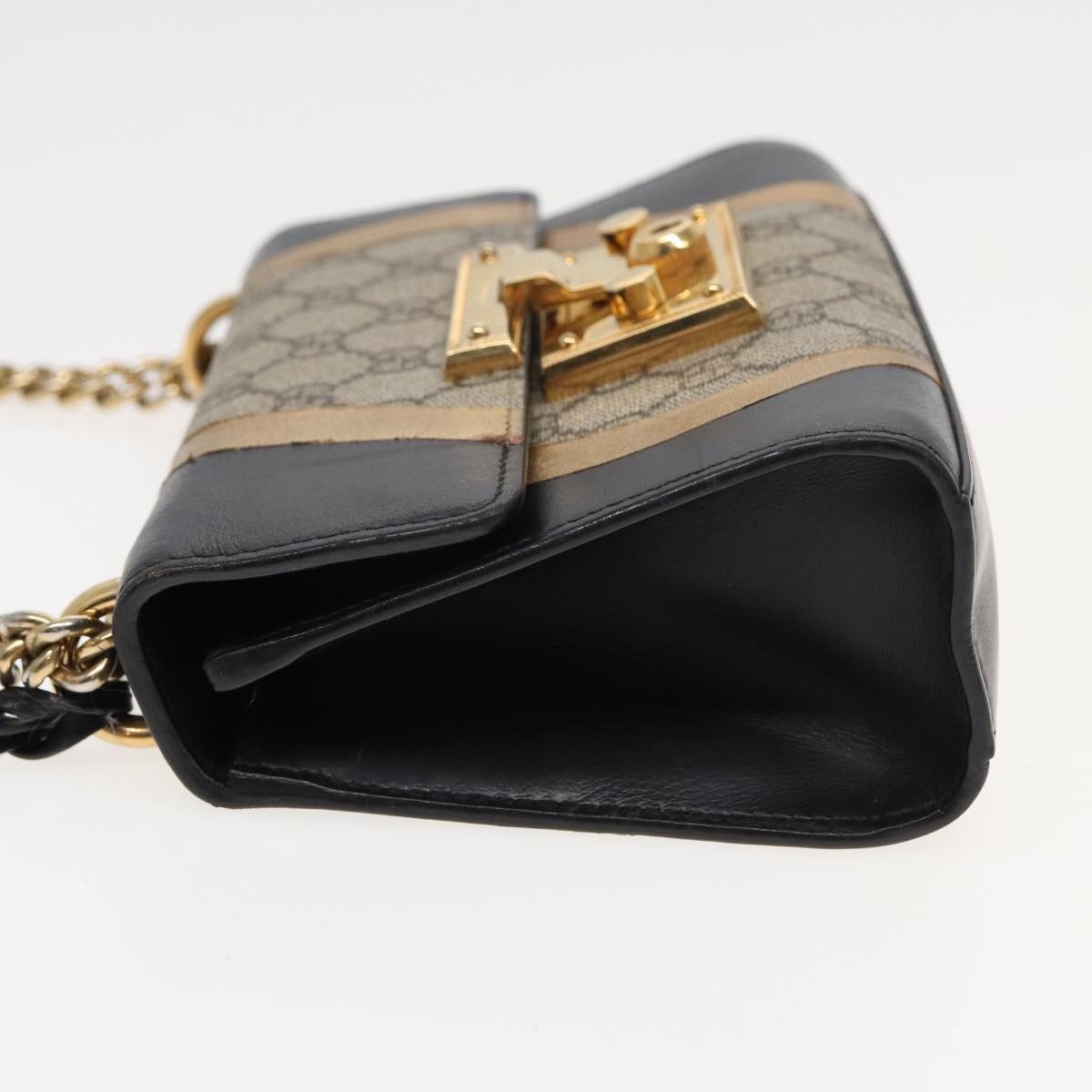 Gucci Padlock Beige Leather Shoulder Bag (Pre-Owned) Size ONE SIZE - 13 Thumbnail