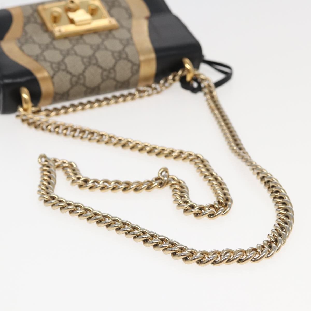 Gucci Padlock Beige Leather Shoulder Bag (Pre-Owned) Size ONE SIZE - 10 Thumbnail