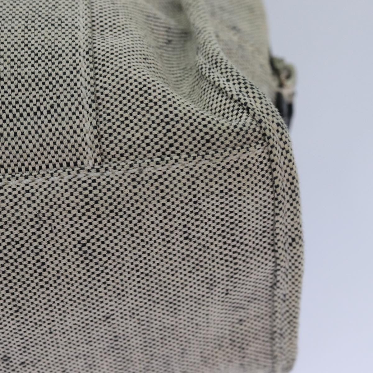 Prada Grey Canvas Handbag (Pre-Owned) Size ONE SIZE - 9 Thumbnail