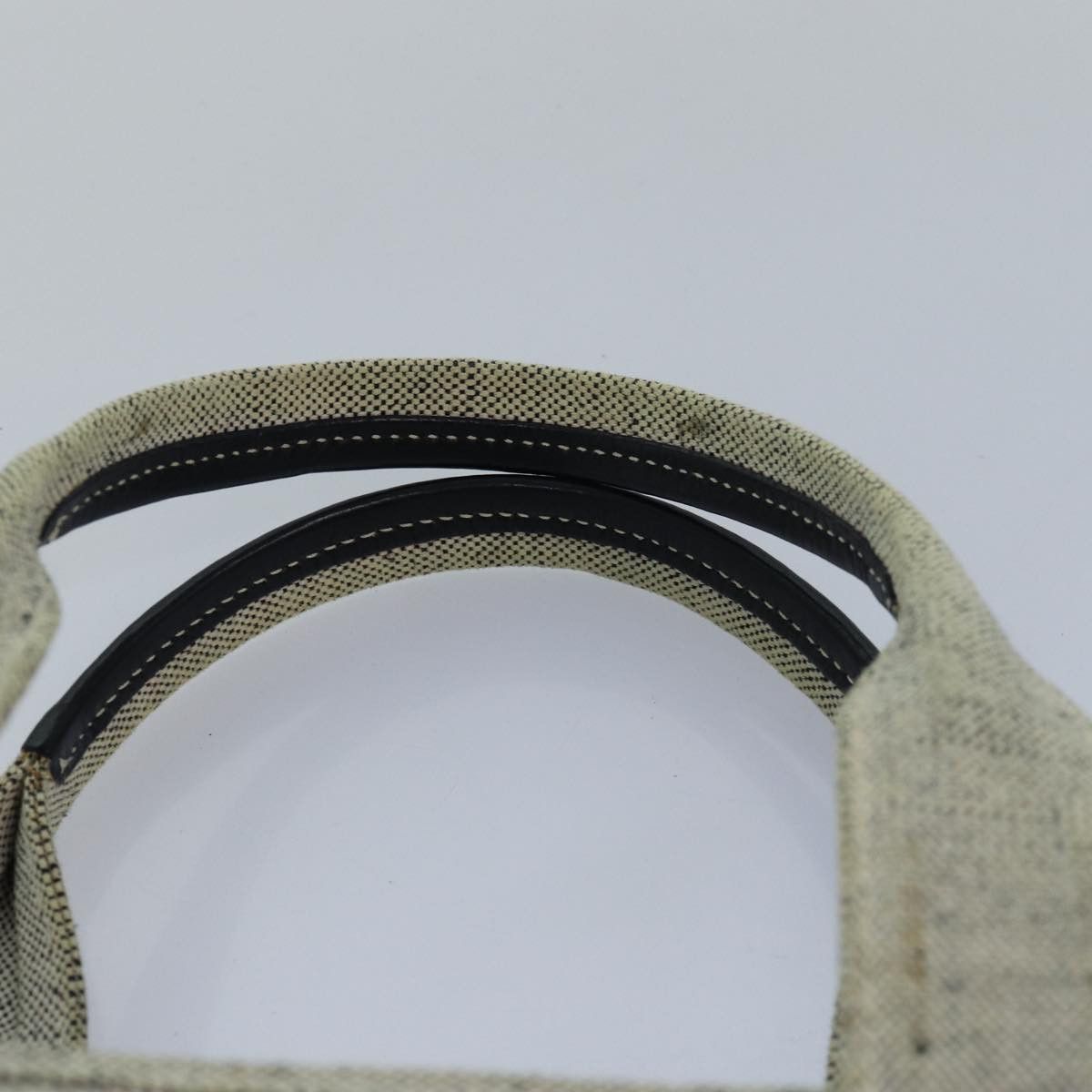 Prada Grey Canvas Handbag (Pre-Owned) Size ONE SIZE - 11 Thumbnail