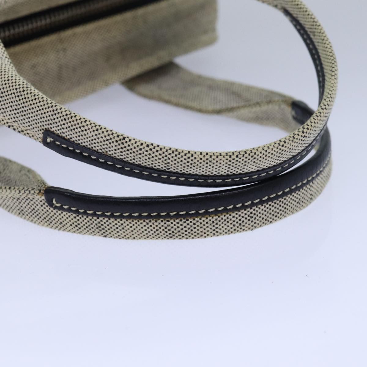 Prada Grey Canvas Handbag (Pre-Owned) Size ONE SIZE - 10 Thumbnail