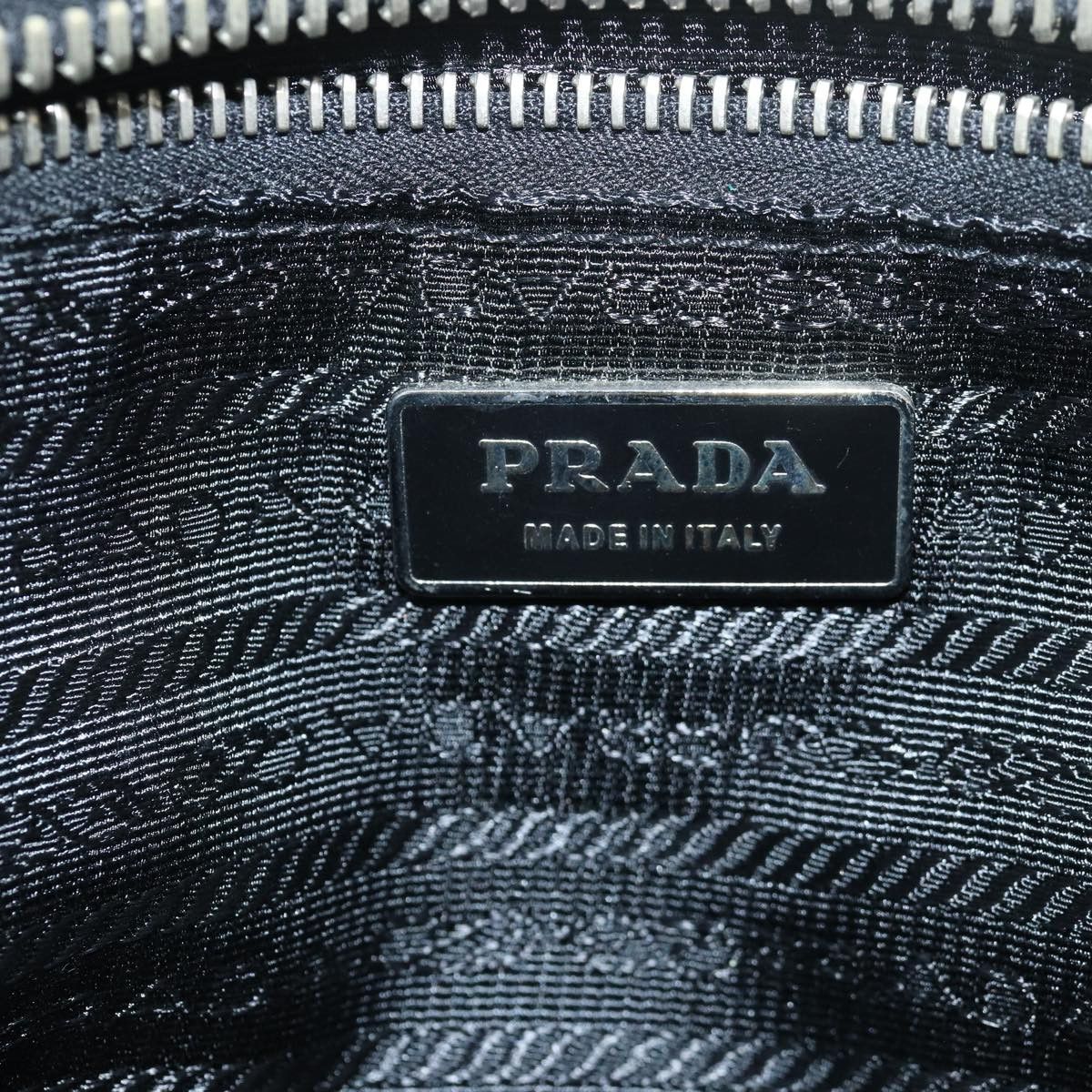 Prada Grey Canvas Handbag (Pre-Owned) Size ONE SIZE - 6 Thumbnail