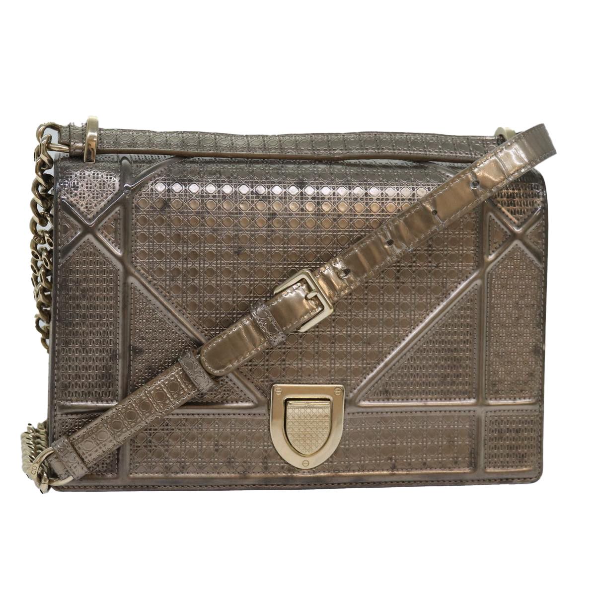 Dior ama Gold Leather Shoulder Bag (Pre-Owned) Size ONE SIZE - 11 Thumbnail