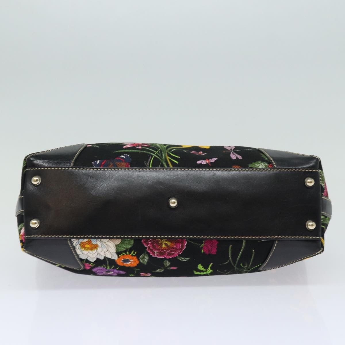 Gucci Flora Multicolour Canvas Tote Bag (Pre-Owned) Size ONE SIZE - 3 Thumbnail
