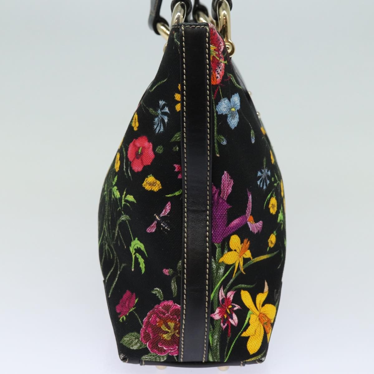 Gucci Flora Multicolour Canvas Tote Bag (Pre-Owned) Size ONE SIZE - 10 Thumbnail