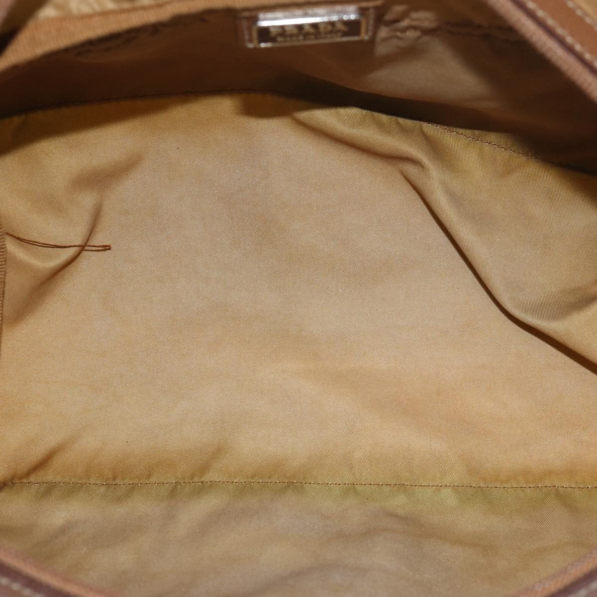 Prada Beige Synthetic Clutch Bag (Pre-Owned) Size ONE SIZE - 5 Thumbnail