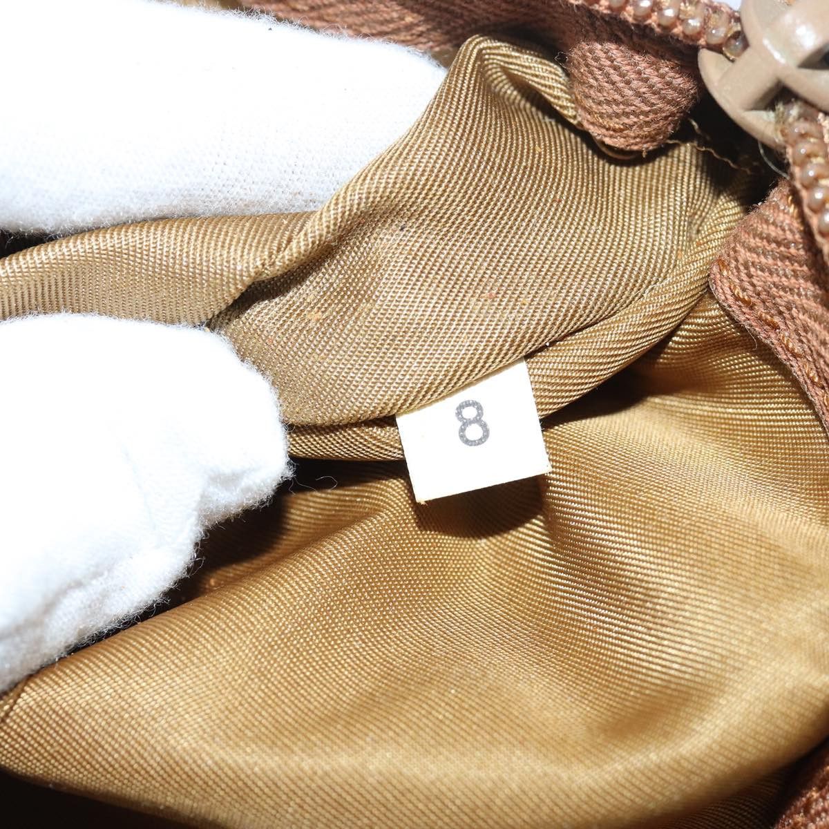 Prada Beige Synthetic Clutch Bag (Pre-Owned) Size ONE SIZE - 6 Thumbnail