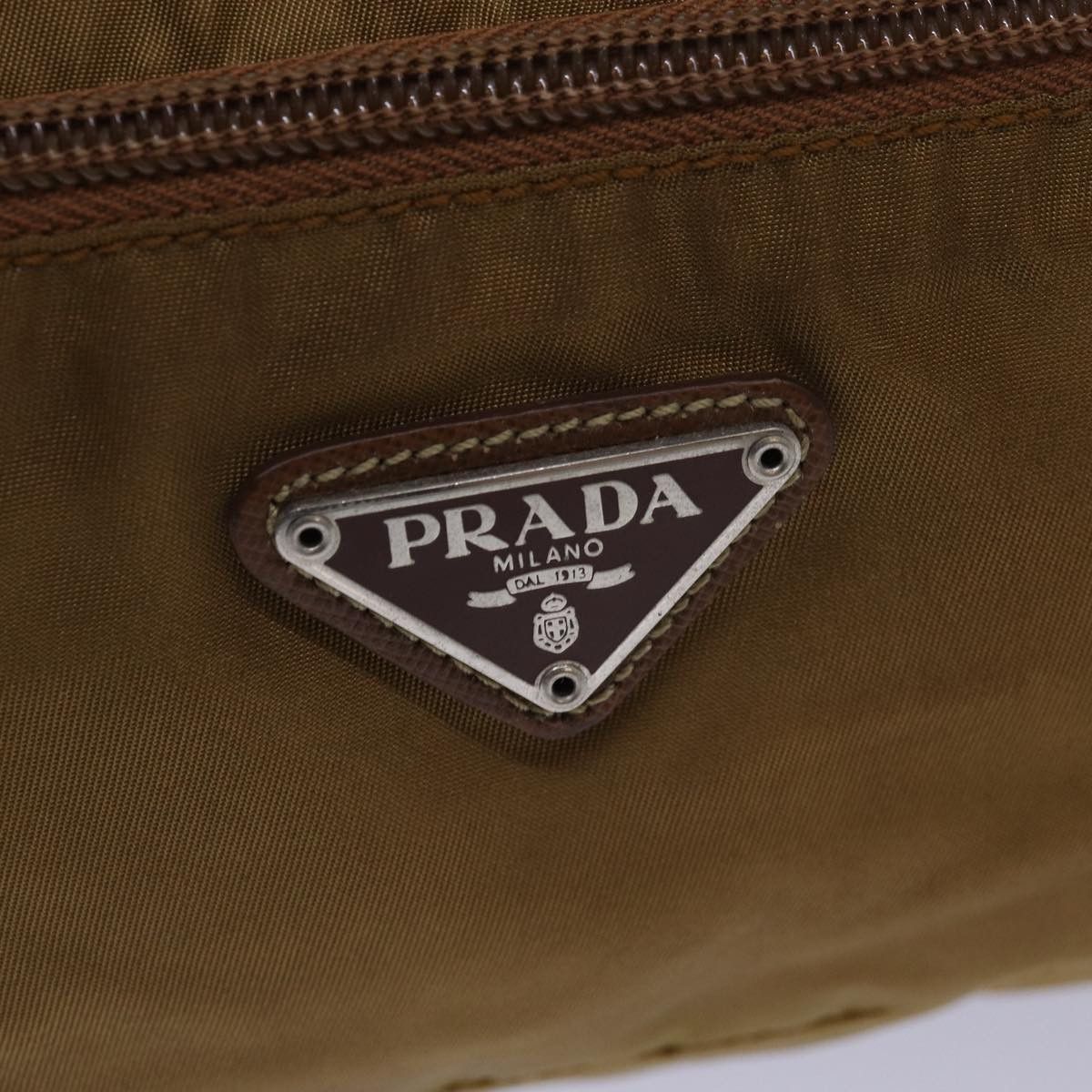 Prada Beige Synthetic Clutch Bag (Pre-Owned) Size ONE SIZE - 9 Thumbnail
