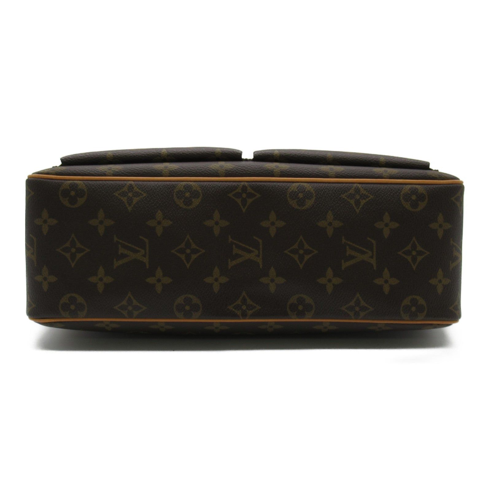 Louis Vuitton Louis Vuitton Viva Cite Gm Shoulder Bag Coated Canvas Monogram Brown Size ONE SIZE - 4 Thumbnail