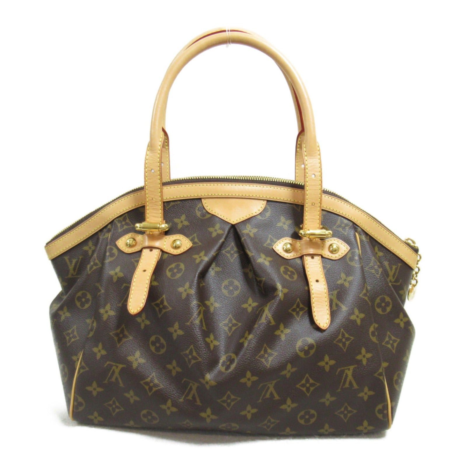 Louis Vuitton Louis Vuitton Tivoli Gm Handbag Coated Canvas Monogram Brown Size ONE SIZE - 2 Thumbnail