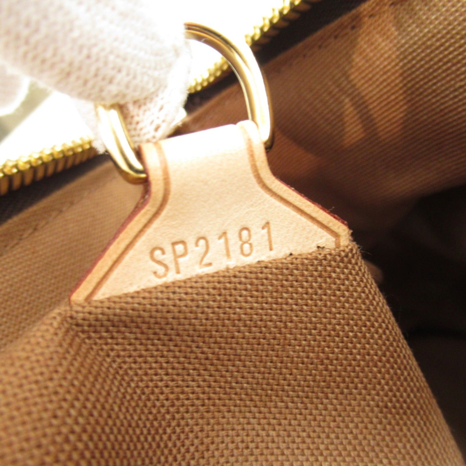 Louis Vuitton Louis Vuitton Tivoli Gm Handbag Coated Canvas Monogram Brown Size ONE SIZE - 7 Thumbnail