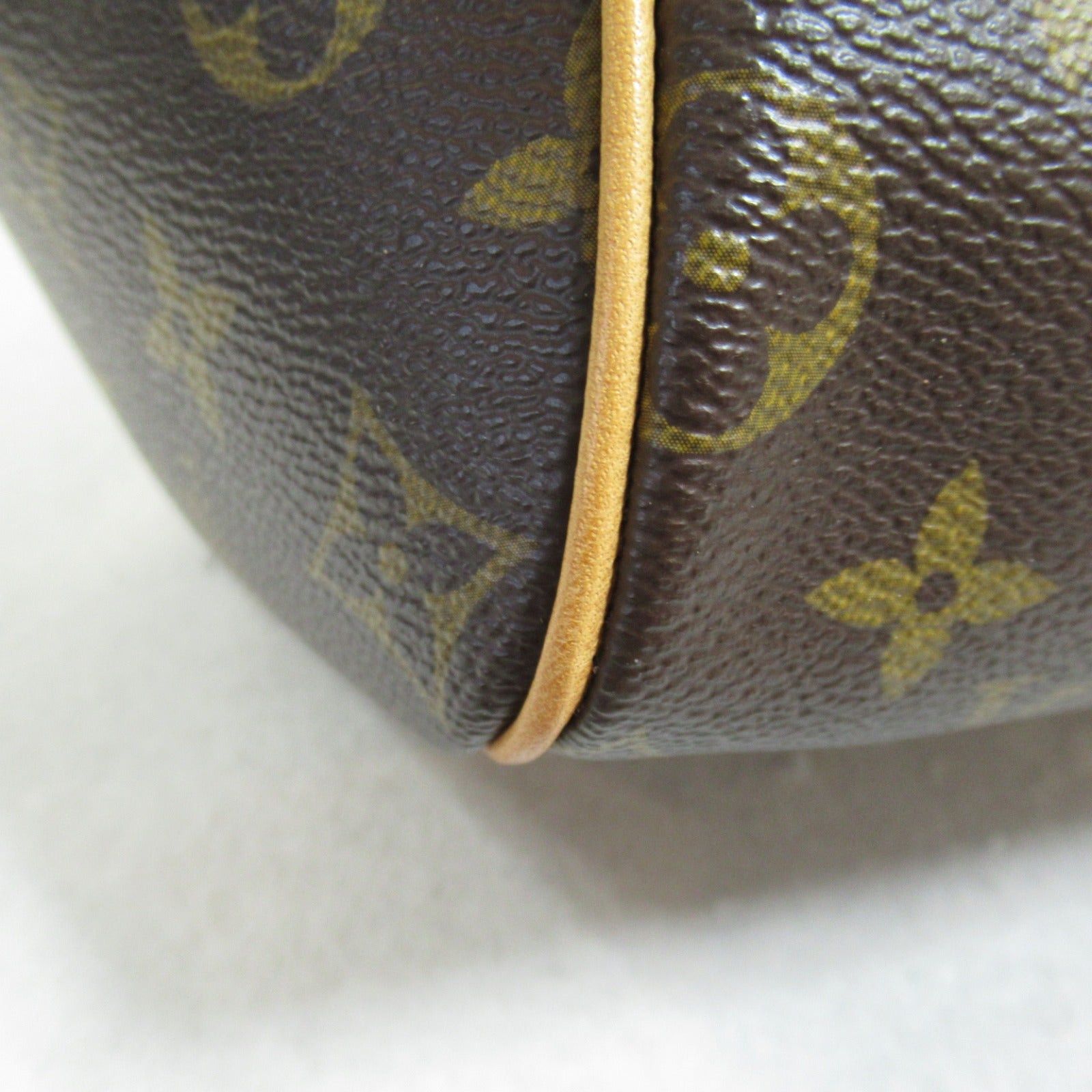 Louis Vuitton Louis Vuitton Tivoli Gm Handbag Coated Canvas Monogram Brown Size ONE SIZE - 10 Thumbnail