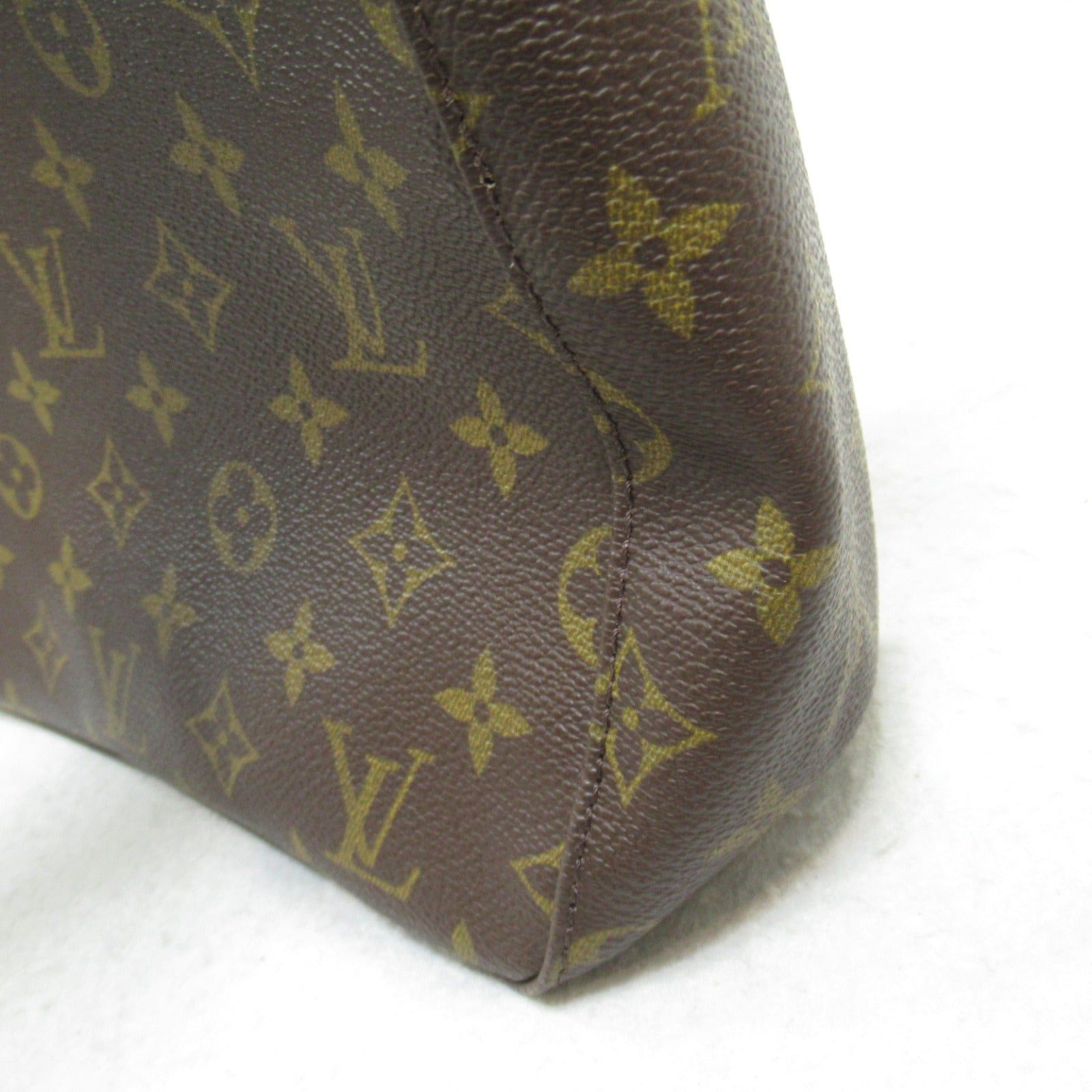 Louis Vuitton Louis Vuitton Looping Mm Shoulder Bag Coated Canvas Monogram Brown Size ONE SIZE - 11 Thumbnail