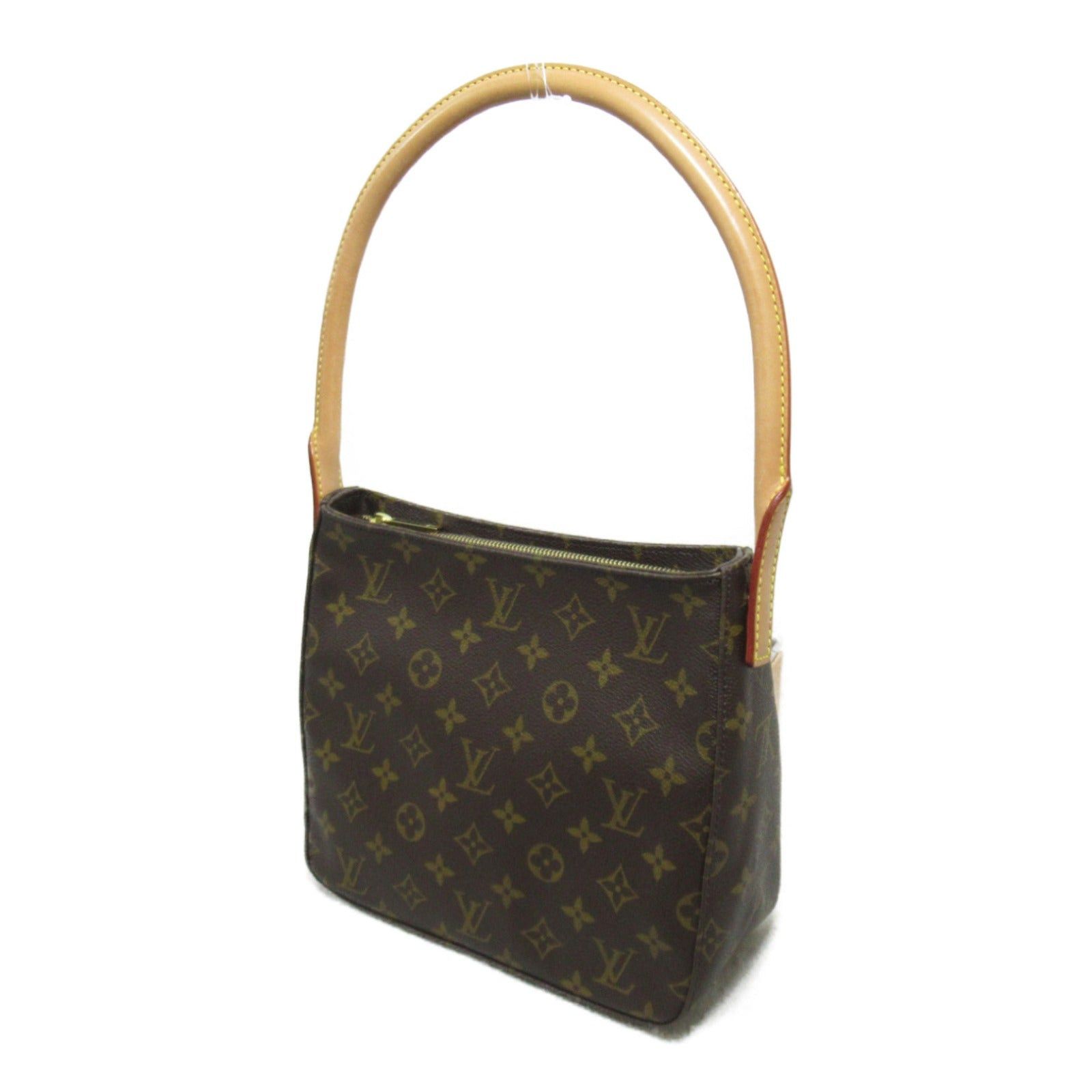 Louis Vuitton Louis Vuitton Looping Mm Shoulder Bag Coated Canvas Monogram Brown Size ONE SIZE - 3 Thumbnail
