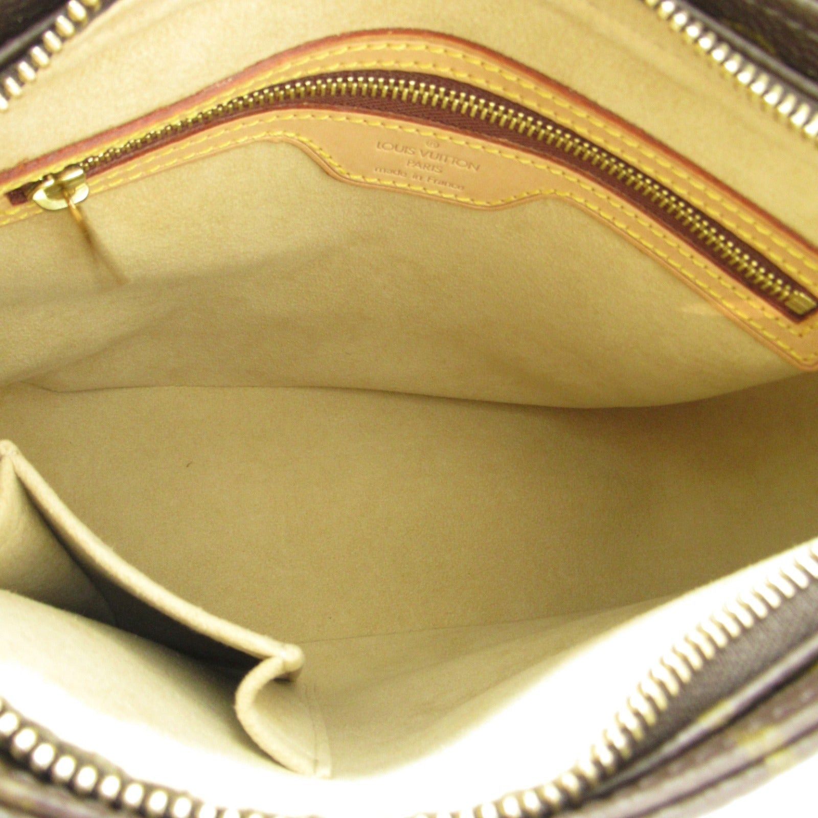 Louis Vuitton Louis Vuitton Looping Mm Shoulder Bag Coated Canvas Monogram Brown Size ONE SIZE - 5 Thumbnail