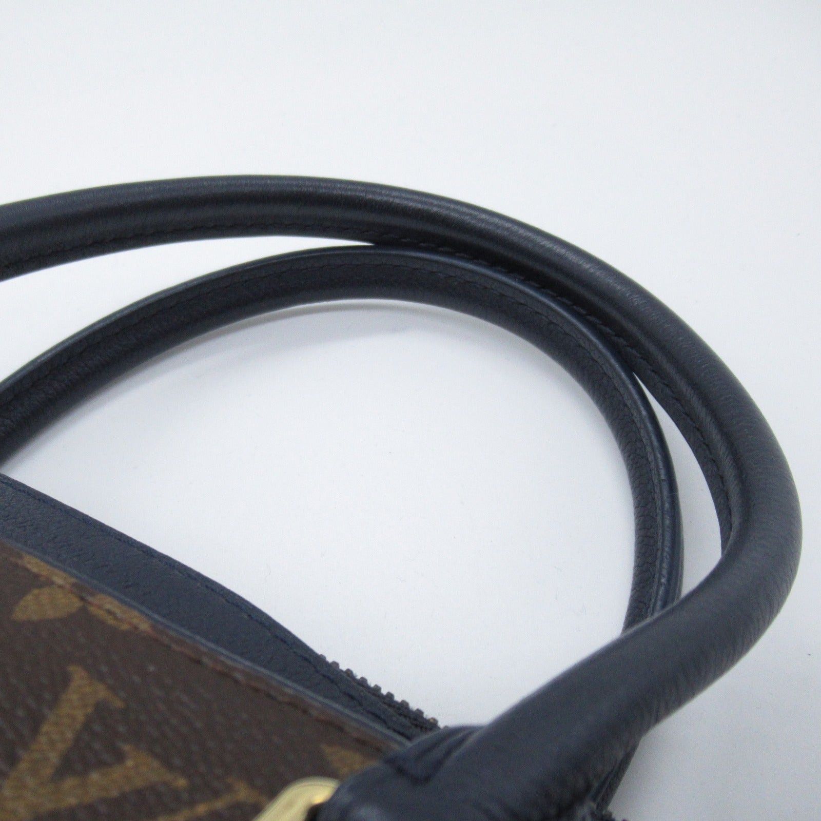 Louis Vuitton Louis Vuitton Pallas Shoulder Bag Coated Canvas Monogram Navy Marine Size ONE SIZE - 8 Thumbnail