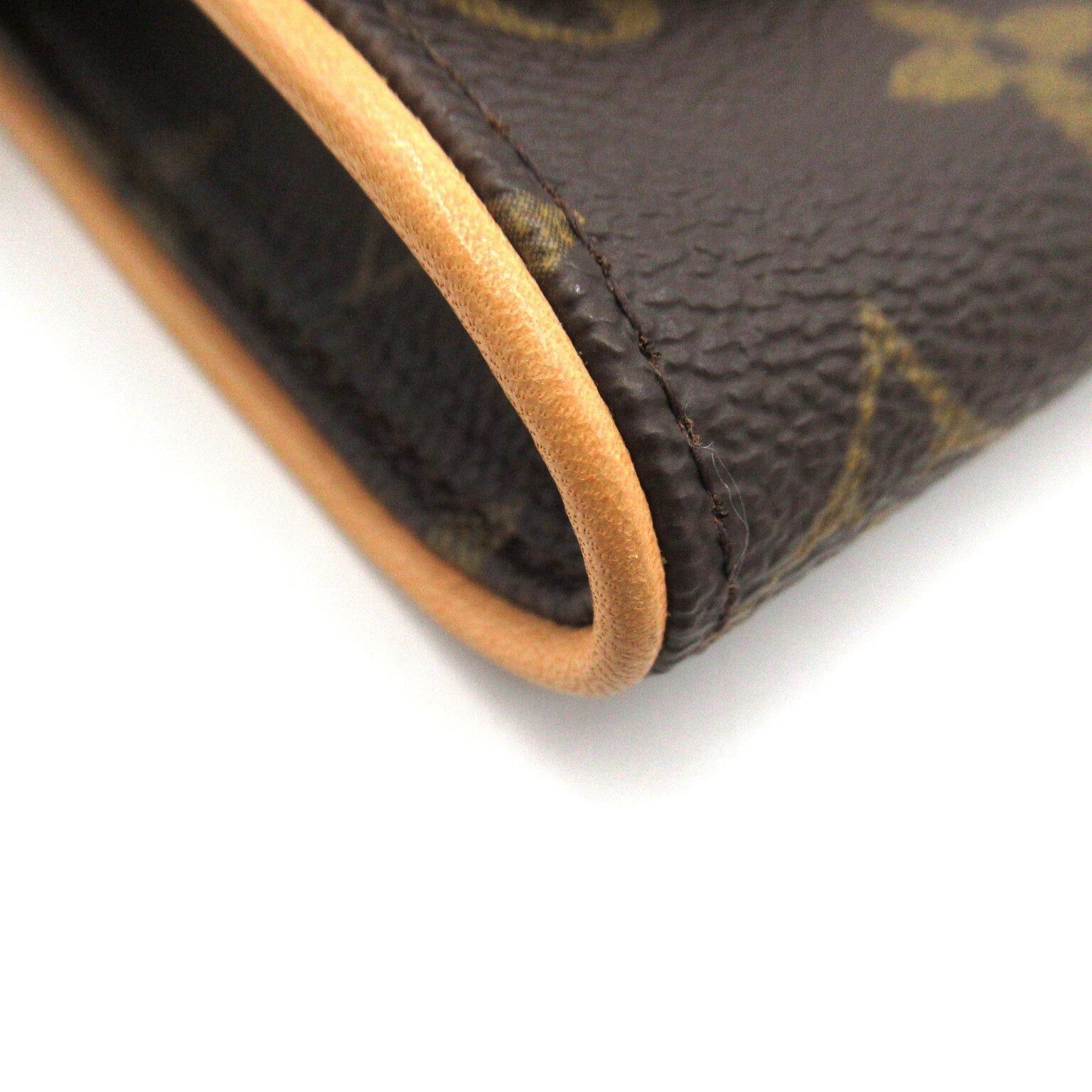 Louis Vuitton Louis Vuitton Pochette Florentine Waist Bag Body Coated Canvas Monogram Brown Size ONE SIZE - 12 Thumbnail