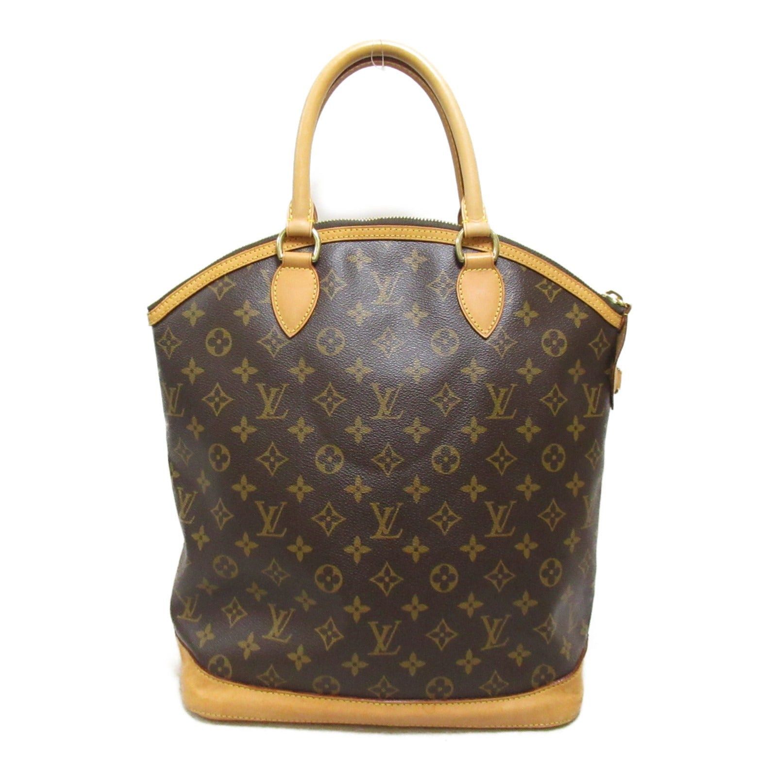 Louis Vuitton Louis Vuitton Lockit Handbag Coated Canvas Monogram Brown Size ONE SIZE - 2 Thumbnail
