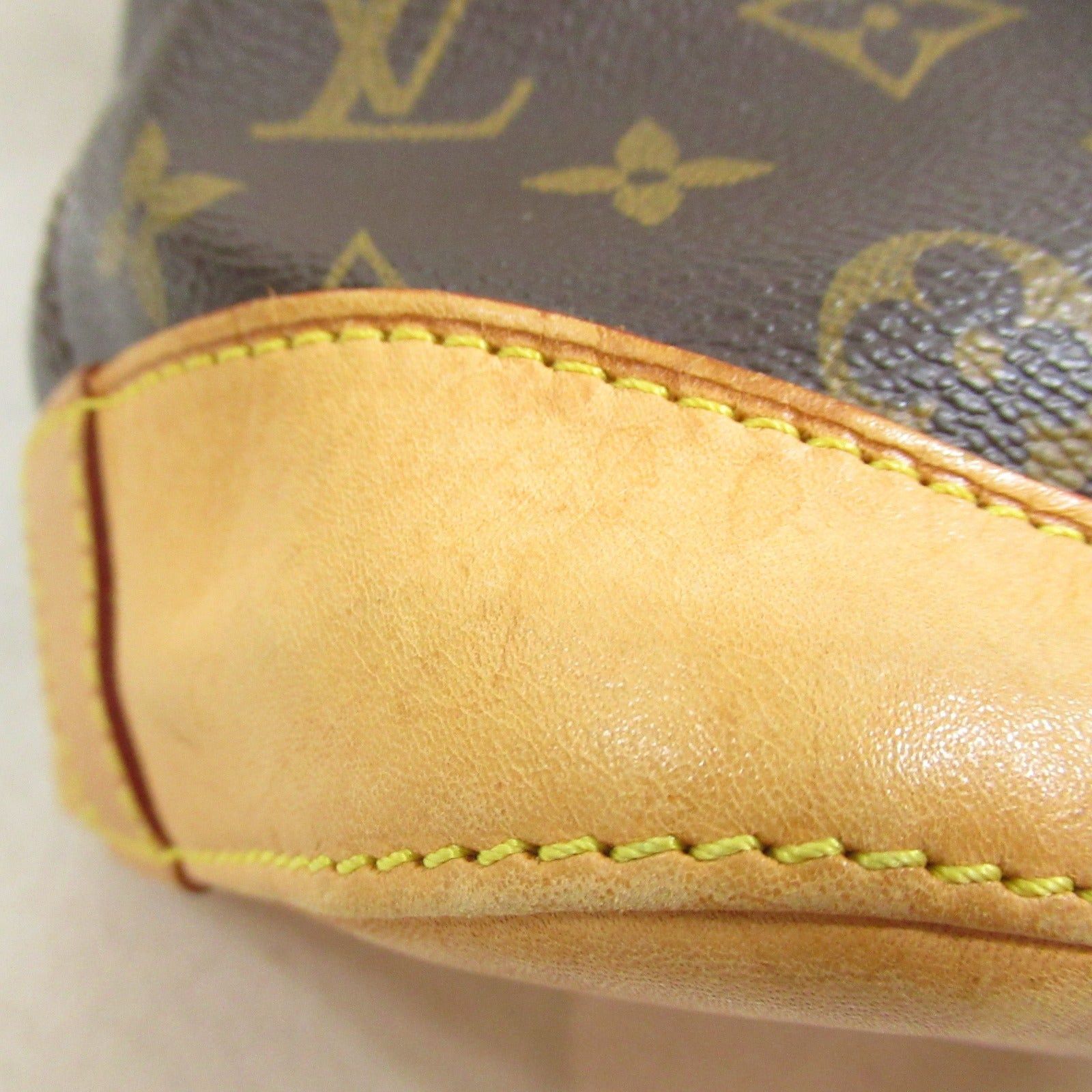 Louis Vuitton Louis Vuitton Lockit Handbag Coated Canvas Monogram Brown Size ONE SIZE - 10 Thumbnail