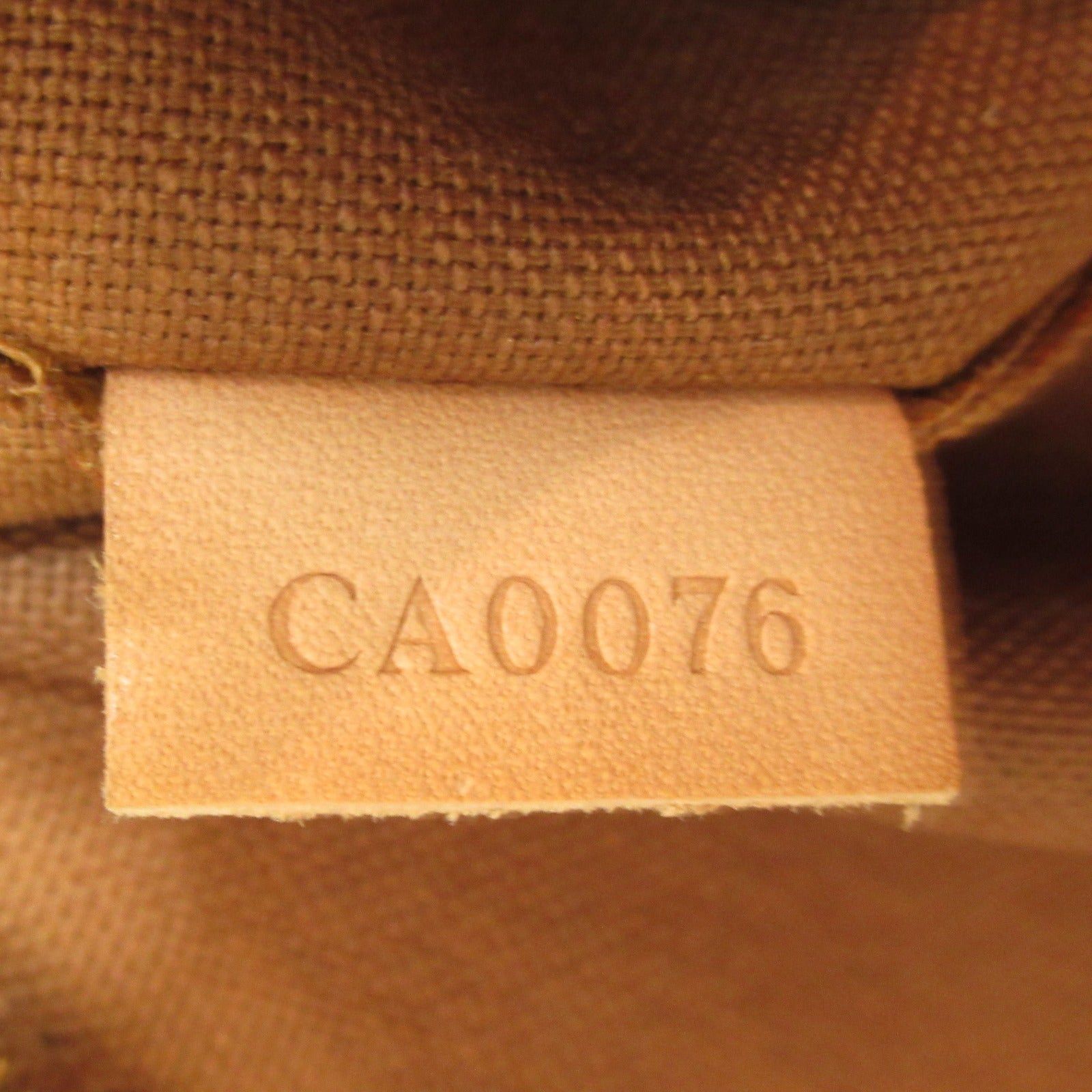 Louis Vuitton Louis Vuitton Lockit Handbag Coated Canvas Monogram Brown Size ONE SIZE - 7 Thumbnail