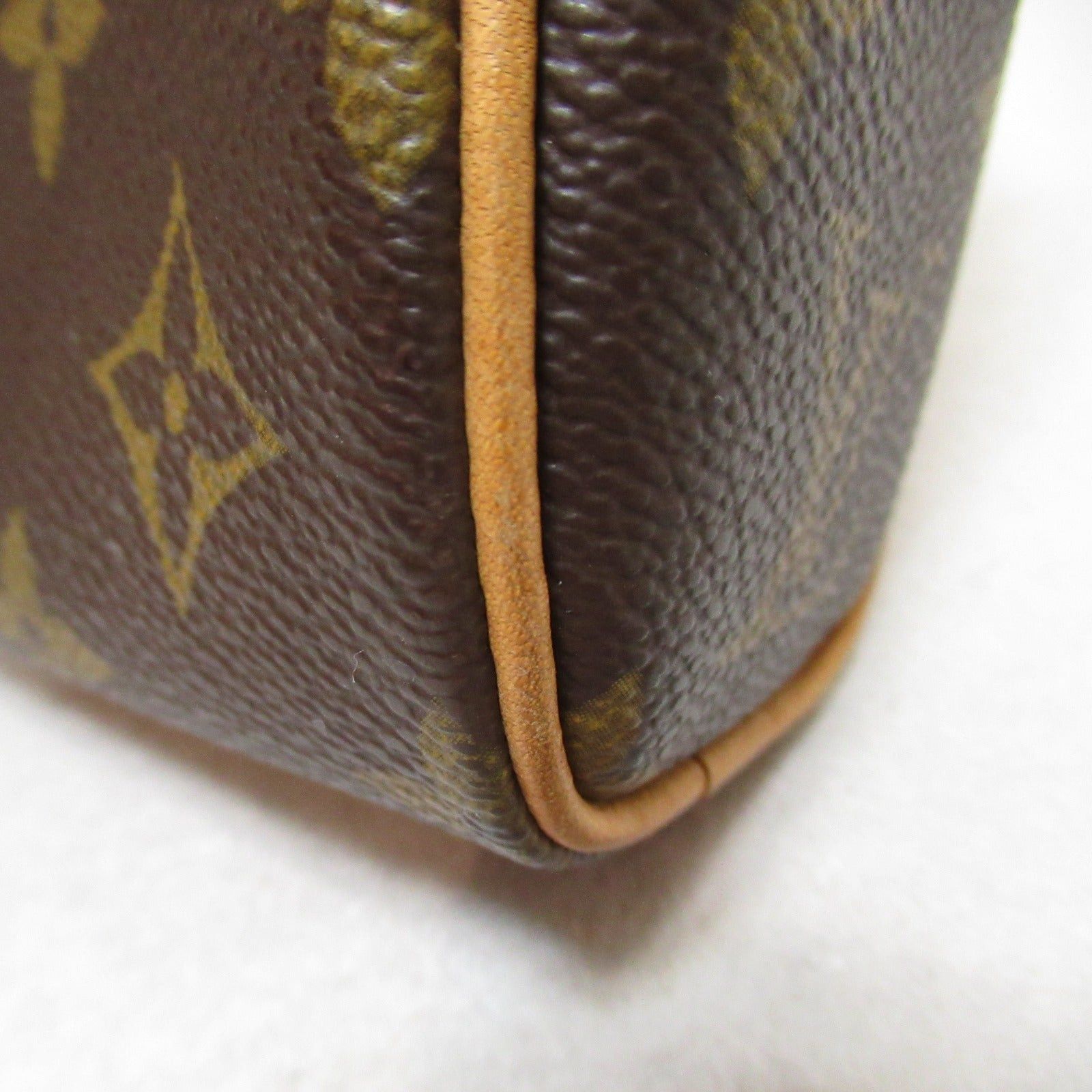 Louis Vuitton Louis Vuitton Sonatine Handbag Coated Canvas Monogram Brown Size ONE SIZE - 9 Thumbnail