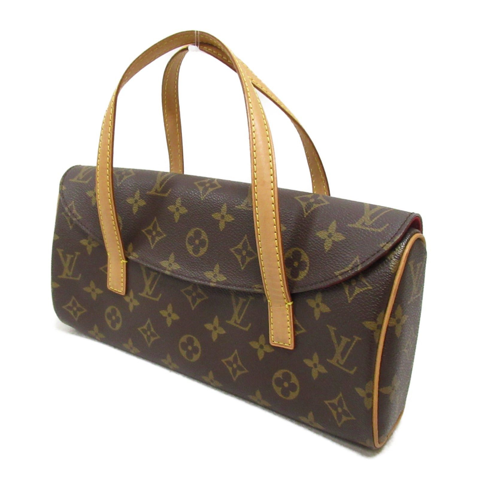 Louis Vuitton Louis Vuitton Sonatine Handbag Coated Canvas Monogram Brown Size ONE SIZE - 3 Thumbnail
