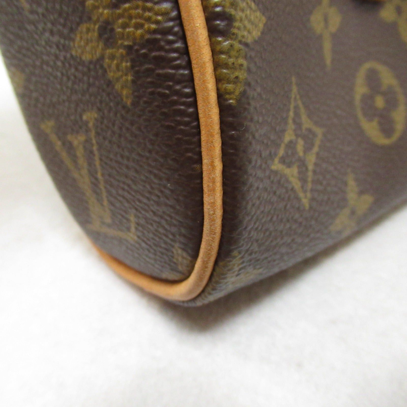 Louis Vuitton Louis Vuitton Sonatine Handbag Coated Canvas Monogram Brown Size ONE SIZE - 10 Thumbnail