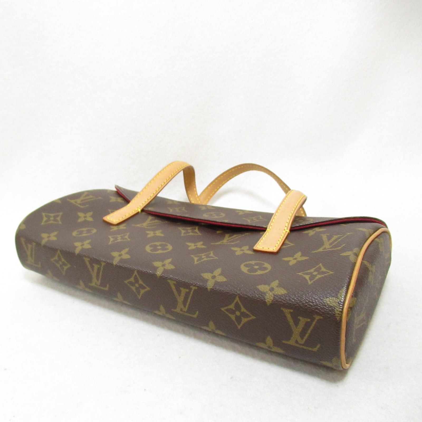 Louis Vuitton Louis Vuitton Sonatine Handbag Coated Canvas Monogram Brown Size ONE SIZE - 4 Thumbnail