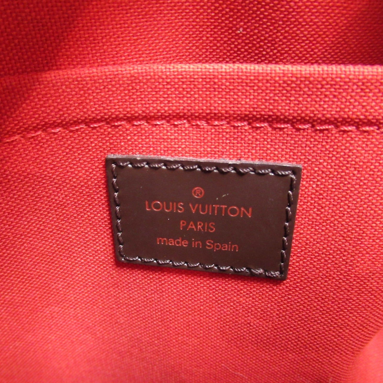 Louis Vuitton Louis Vuitton Rivera Mm Handbag Coated Canvas Damier Brown Ebene Size ONE SIZE - 6 Thumbnail