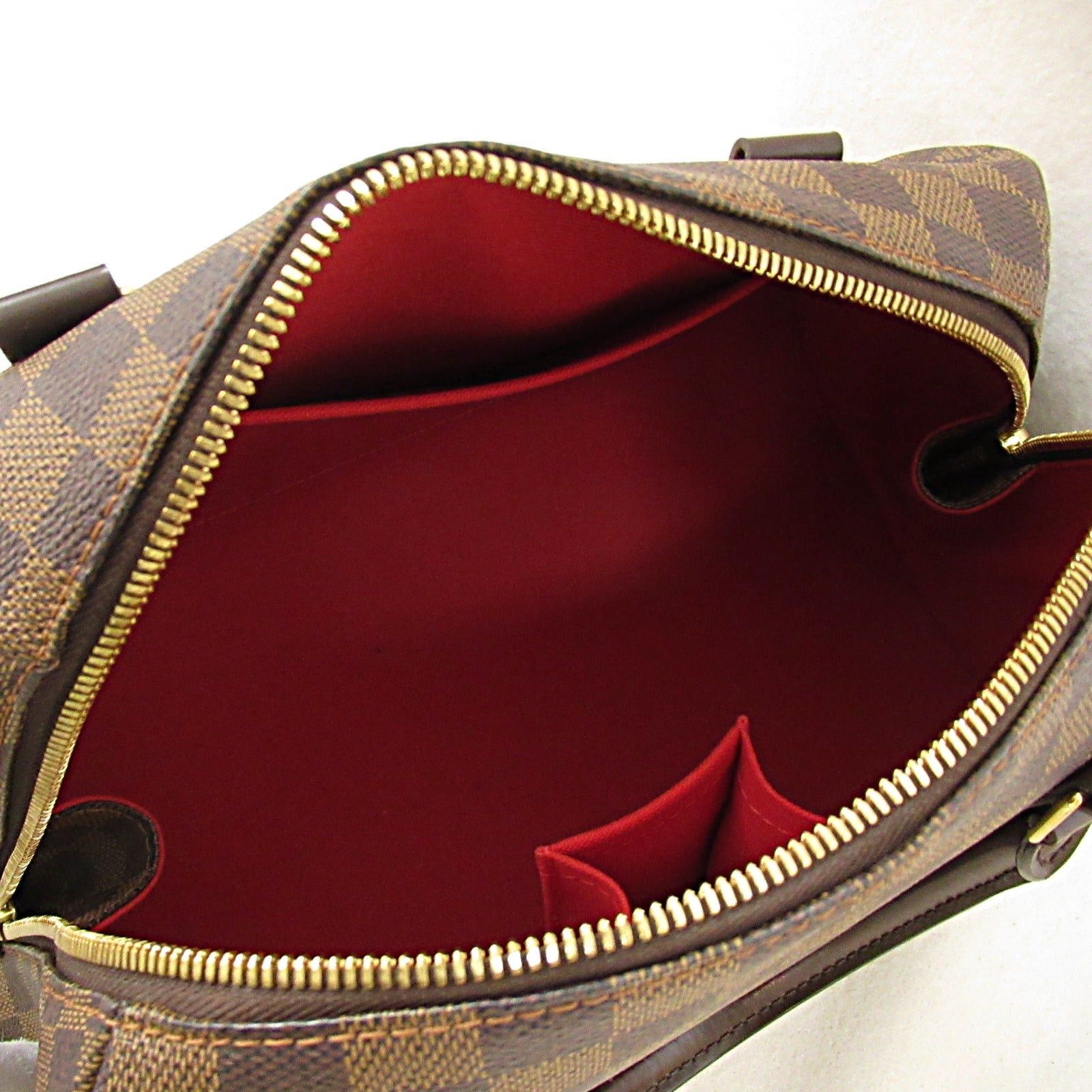 Louis Vuitton Louis Vuitton Rivera Mm Handbag Coated Canvas Damier Brown Ebene Size ONE SIZE - 5 Thumbnail
