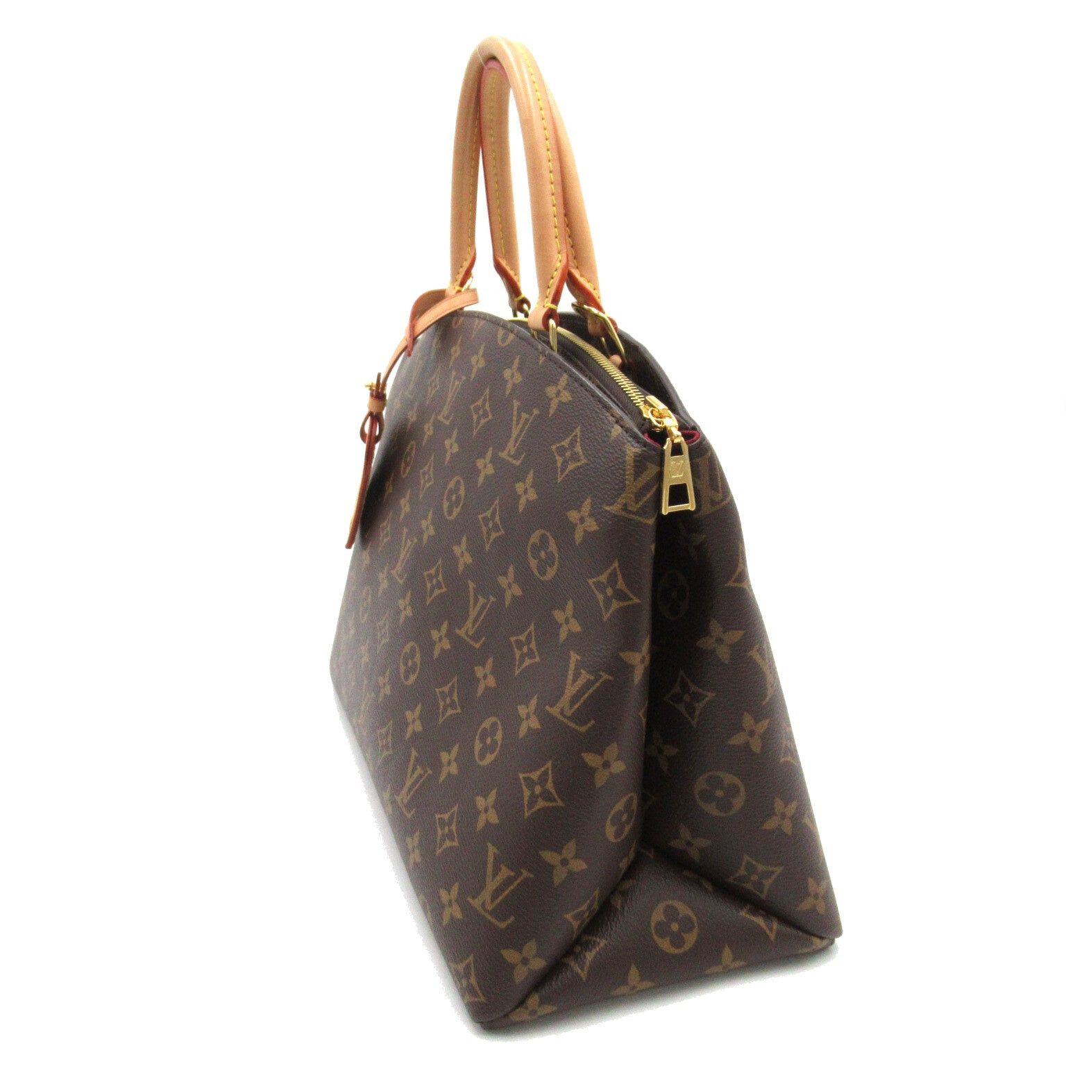 Louis Vuitton Grand Palais Mm Shoulder Bag Coated Canvas Brown