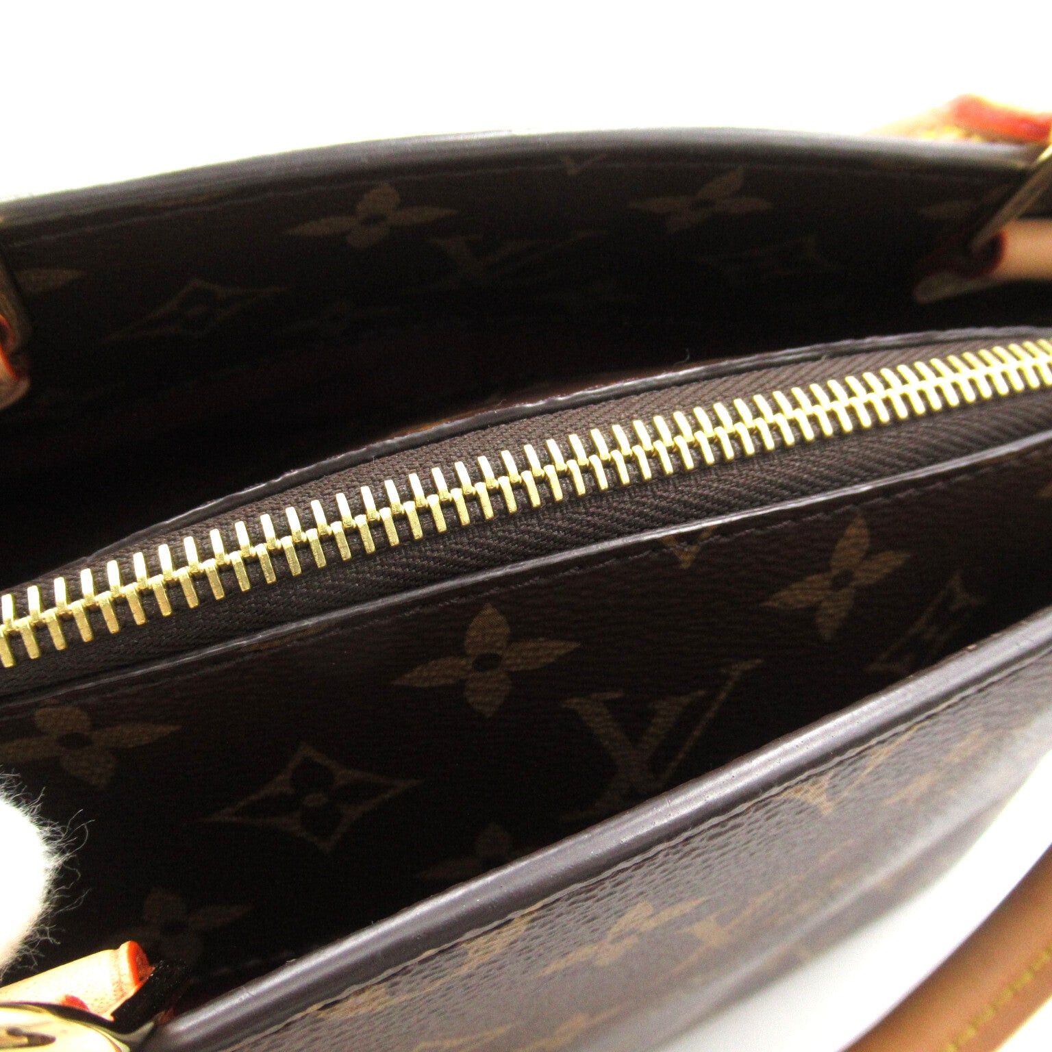 Louis Vuitton Grand Palais Mm Shoulder Bag Coated Canvas Brown
