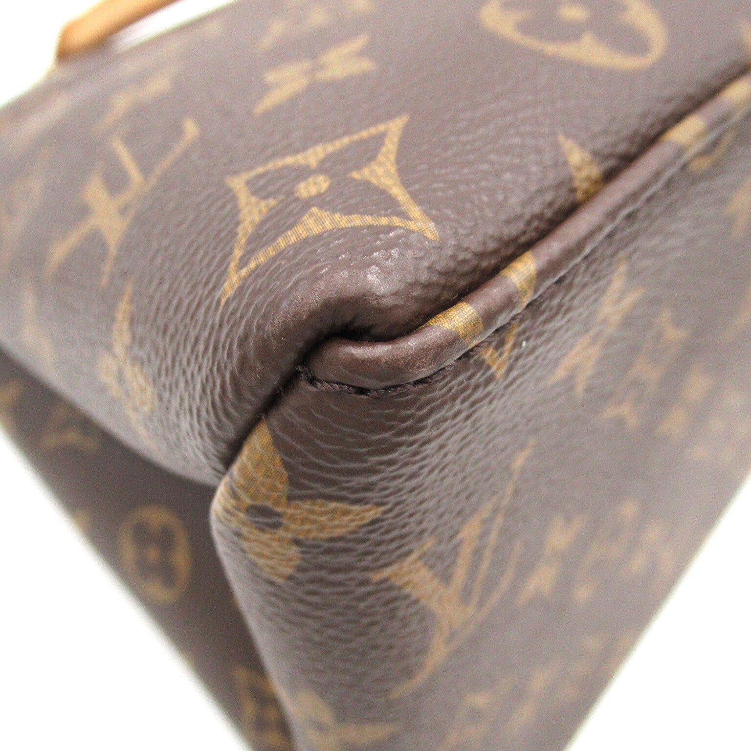 Louis Vuitton Grand Palais Mm Shoulder Bag Coated Canvas Brown