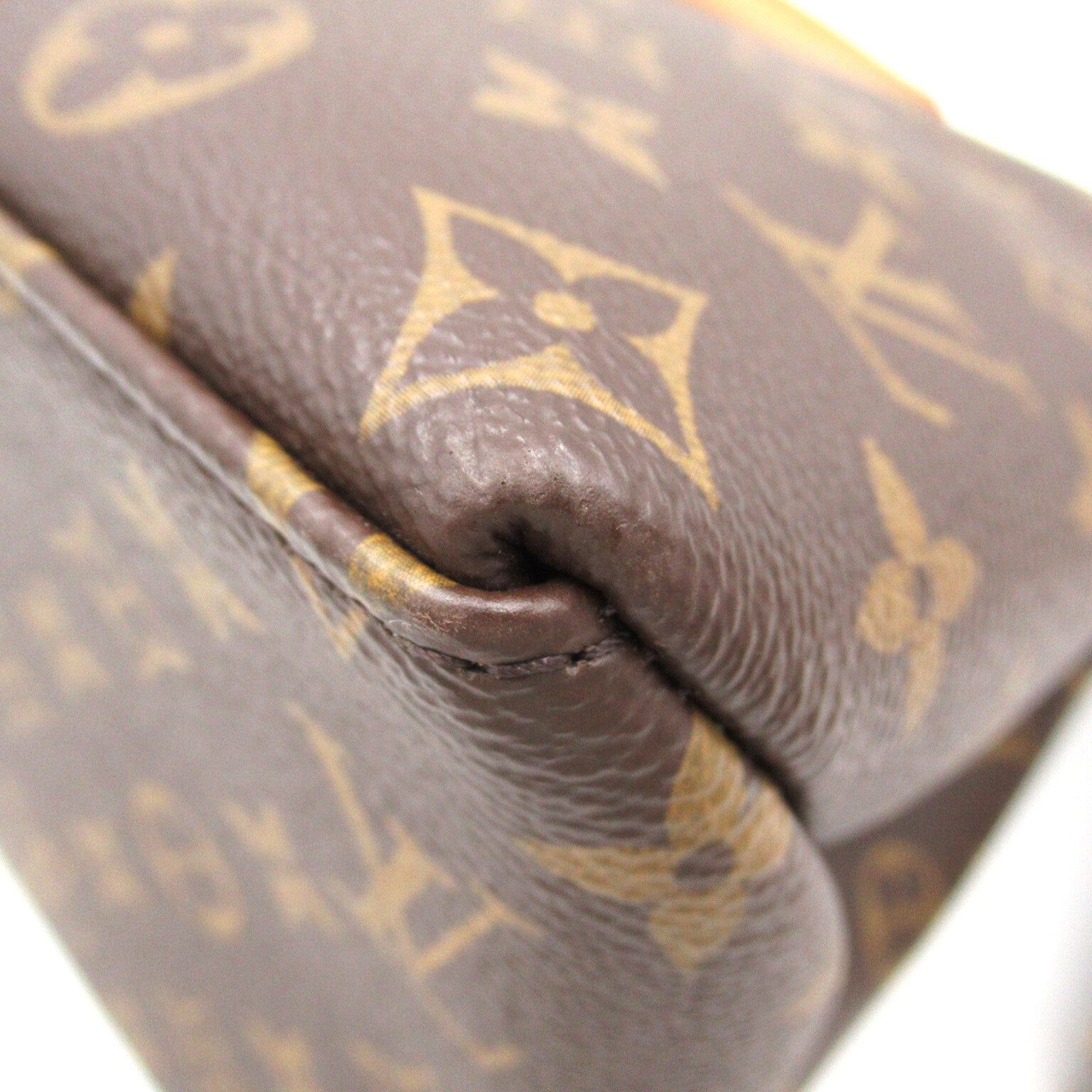 Louis Vuitton Grand Palais Mm Shoulder Bag Coated Canvas Brown