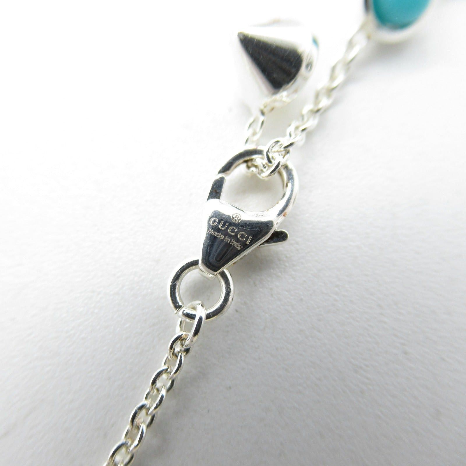 Gucci Gucci Mother Of Pearl Necklace 925 Silver Stainless Steel White Size ONE SIZE - 4 Thumbnail
