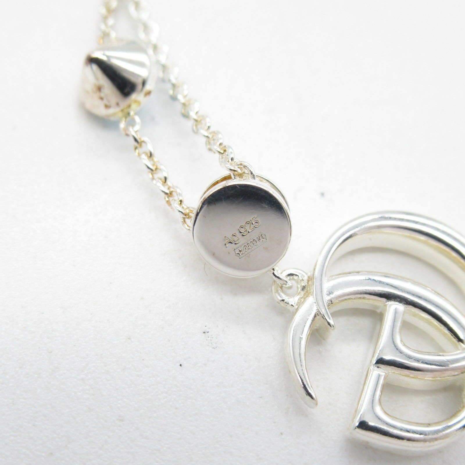 Gucci Gucci Mother Of Pearl Necklace 925 Silver Stainless Steel White Size ONE SIZE - 5 Thumbnail