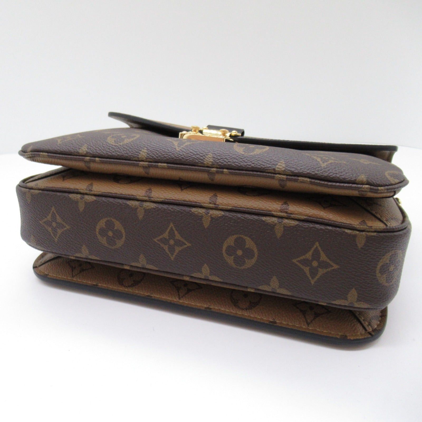 Louis Vuitton Louis Vuitton Pochette Metis Mm Shoulder Bag Coated Canvas Monogram Reverse Brown Size ONE SIZE - 4 Thumbnail