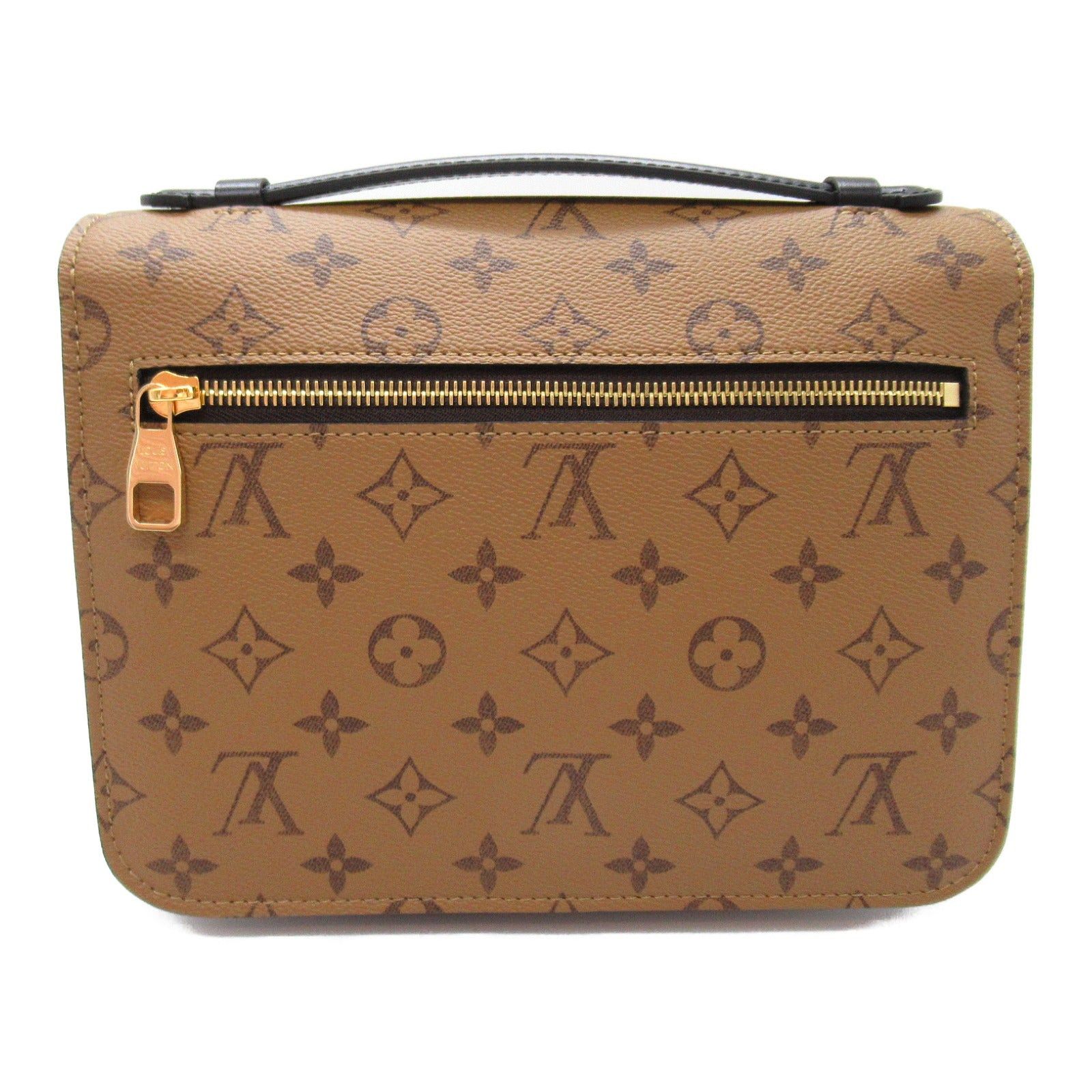 Louis Vuitton Louis Vuitton Pochette Metis Mm Shoulder Bag Coated Canvas Monogram Reverse Brown Size ONE SIZE - 2 Thumbnail