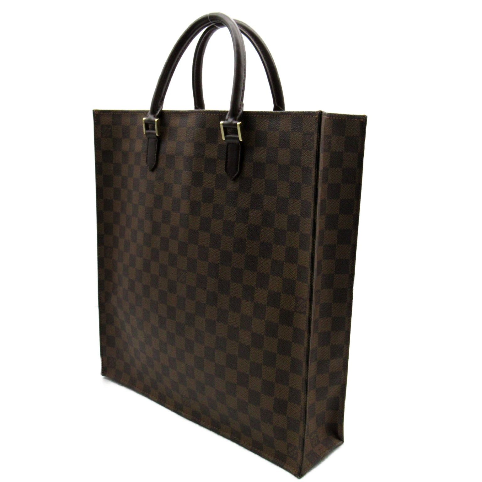 Louis Vuitton Louis Vuitton Sack Plastic Tote Bag Handbag Coated Canvas Damier Brown Ebene Size ONE SIZE - 2 Thumbnail
