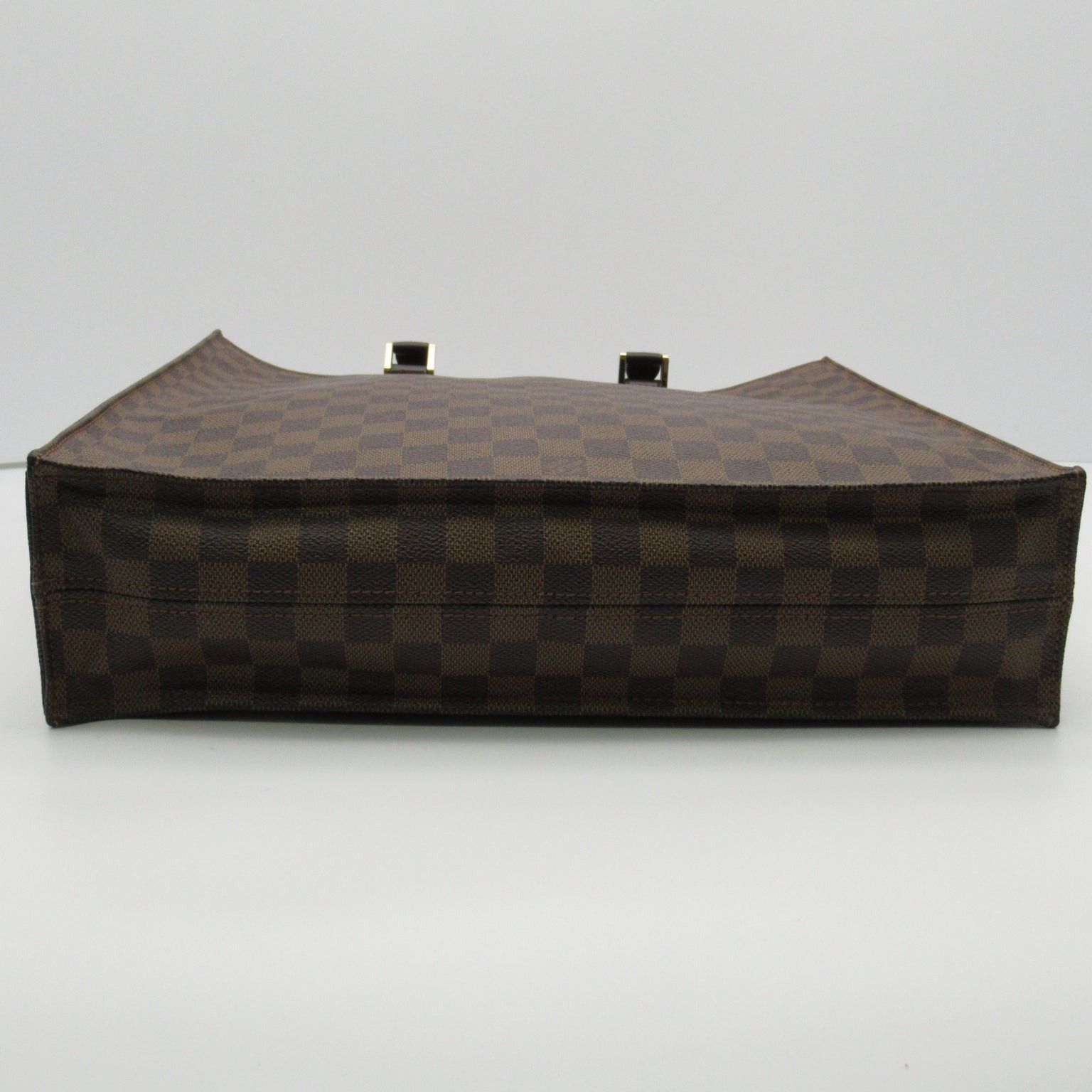 Louis Vuitton Louis Vuitton Sack Plastic Tote Bag Handbag Coated Canvas Damier Brown Ebene Size ONE SIZE - 4 Thumbnail